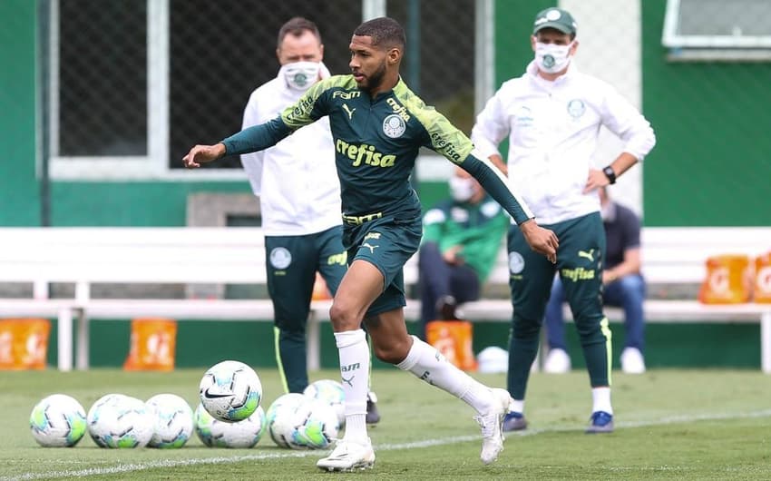 Wesley Palmeiras treino