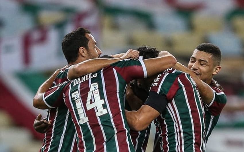 Fluminense x Ceará - comemoração
