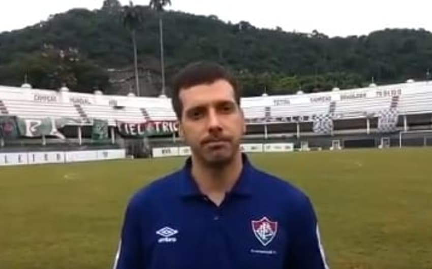 Guilherme Torres - técnico sub-17 Fluminense