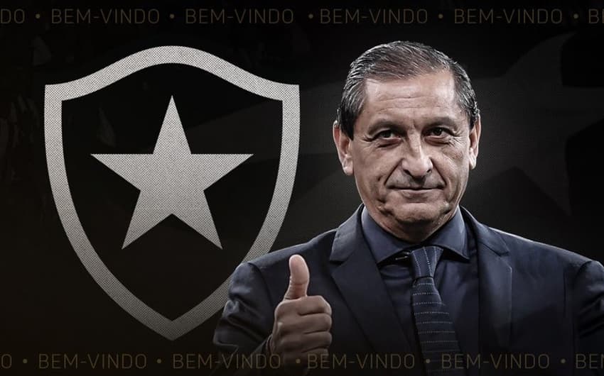 Ramón Díaz foi anunciado como novo técnico do Botafogo