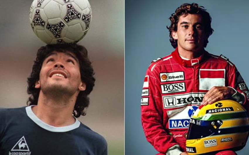 Maradona e Senna