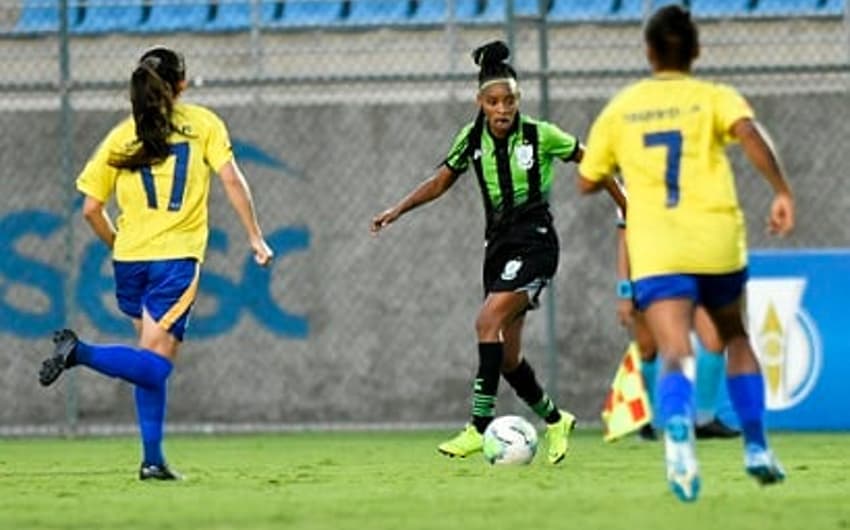 O time feminino do América-MG está eliminado do Brasileiro Série A2 e terá somente o Mineiro pela frente