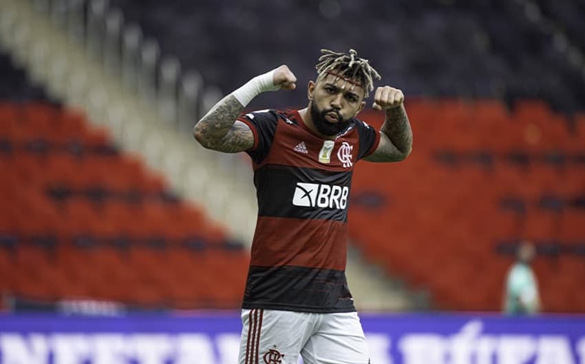 Gabriel Barbosa - Flamengo x Santos