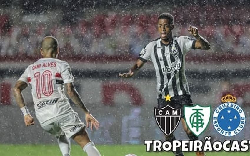 A derrota para o São Paulo deixou o Galo mais longe do sonhado título brasileiro