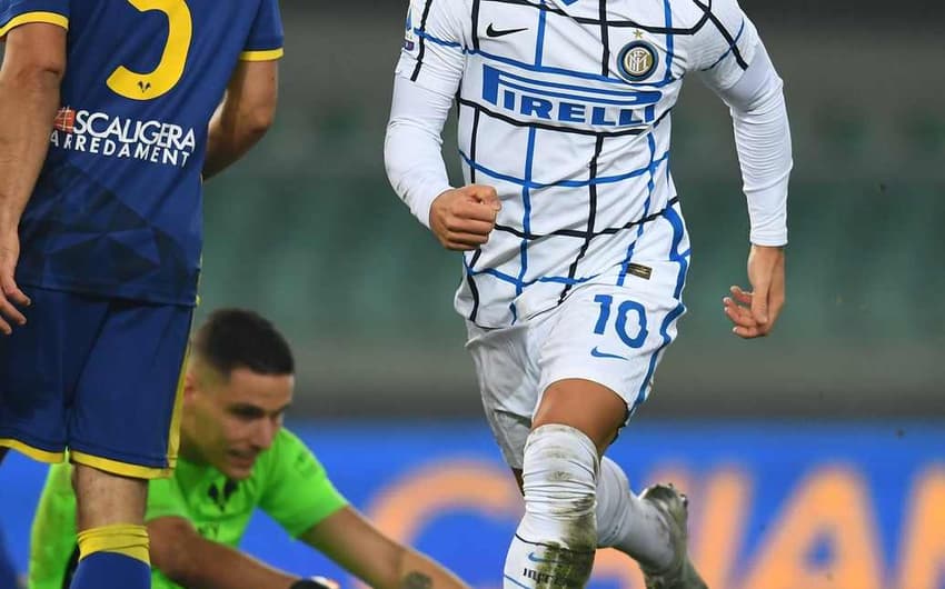 Lautaro - Inter de Milao x Hellas Verona
