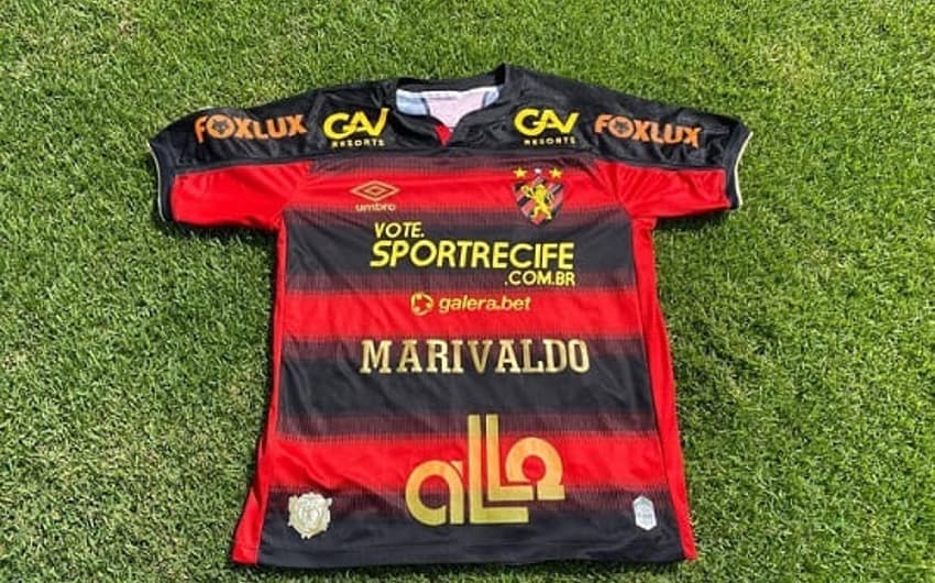 Camisa do Sport em homenagem a Marivaldo