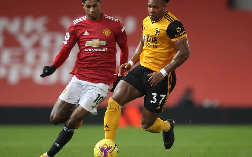Manchester United x Wolverhampton - Rashford e Adama Traoré