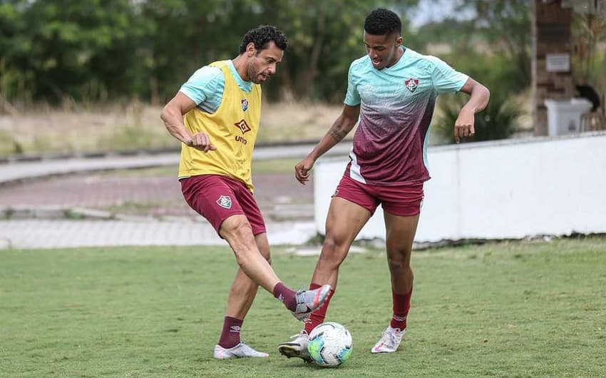 Fred e Marcos Paulo - Fluminense