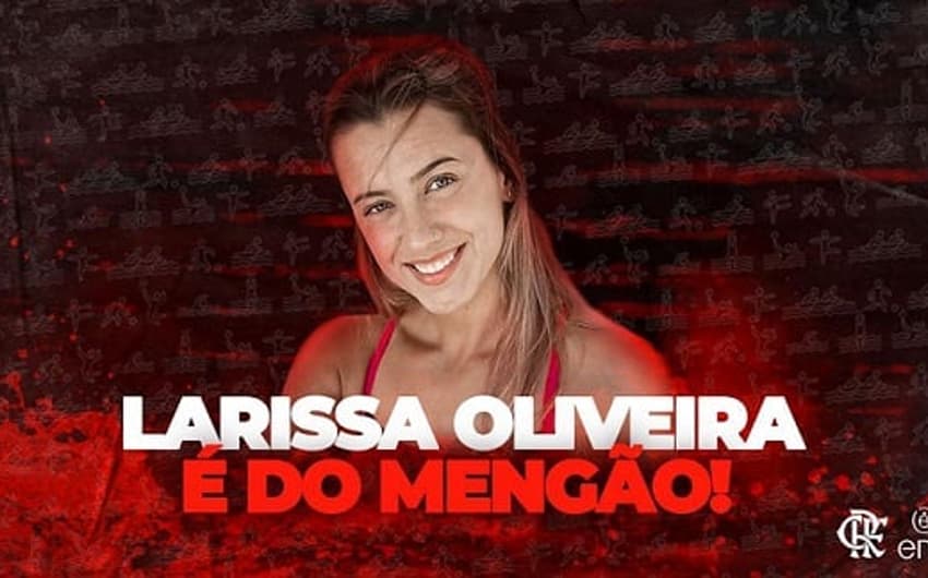 Larissa Oliveira disputou a Olimpíada do Rio, em 2016, e busca vaga em Tóquio (Foto: Divulgação)