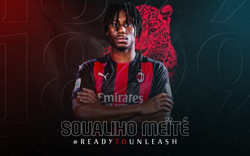 Soualiho Meïte foi anunciado nesta sexta-feira pelo Milan