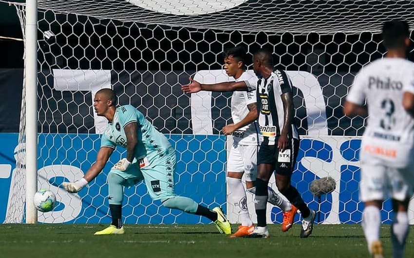 Santos x Botafogo - Diego Loureiro