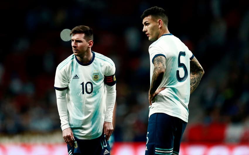 Lionel Messi e Leandro Paredes - Argentina