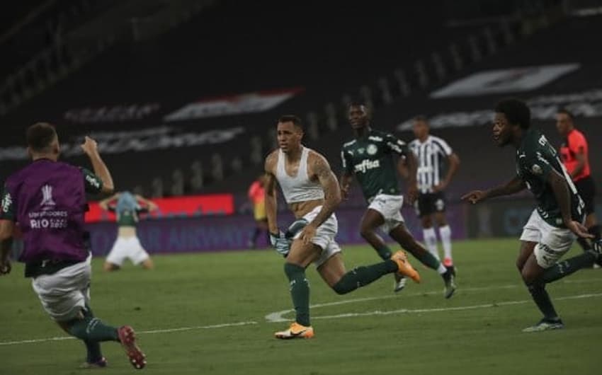 Palmeiras x Santos - Breno Lopes, alvo do Vasco
