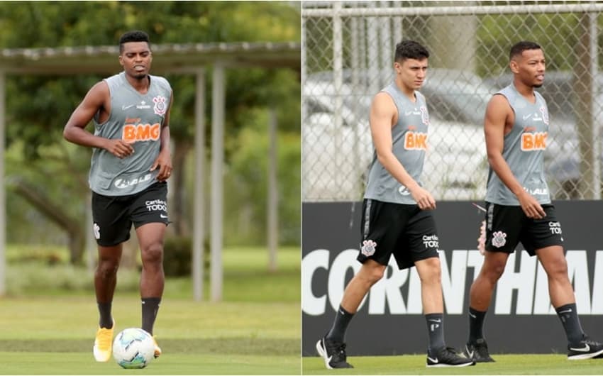 Jemerson, Mantuan e Ruan Oliveira - Corinthians