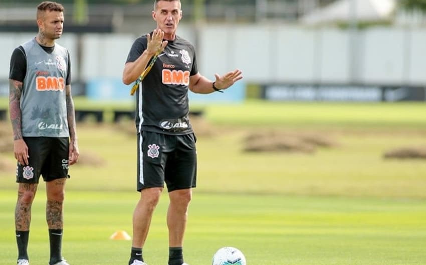 Mancini - Treino Corinthians