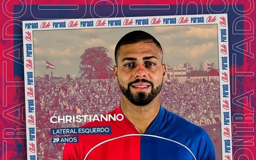 Christianno anunciado pelo Paraná