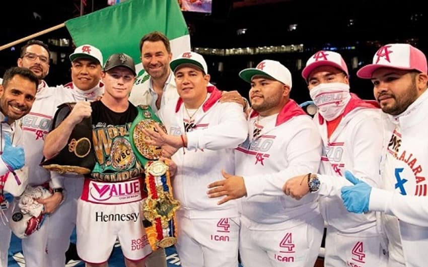 Canelo conquistou mais uma vitória expressiva no Boxe mundial (Foto: Reprodução/Instagram)