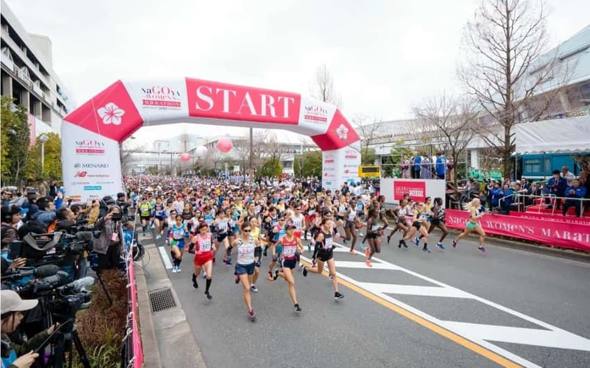 Maratona de Nagoya será o primeiro evento com público que acontece no Japão durante a pandemia. (Divulgação)