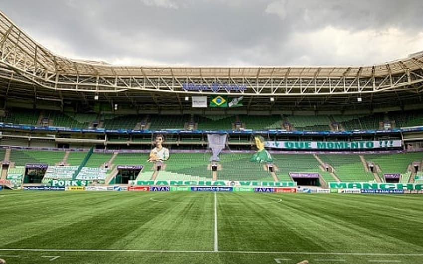 Allianz Parque - climão Palmeiras x São Caetano
