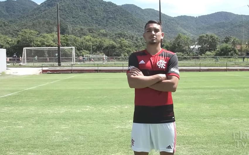Fabrízio Peralta - Sub-20 do Flamengo