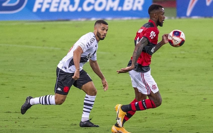 Flamengo x Vasco - Morato e Gerson