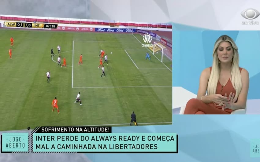 Renata Fan - Jogo aberto Libertadores Internacional