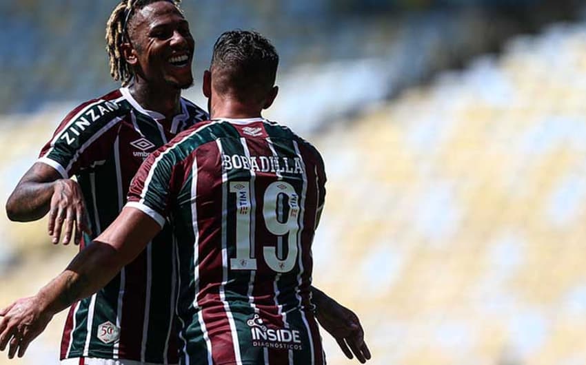 Fluminense x Madureira - Abel e Bobadilla