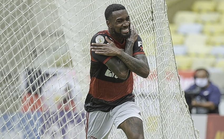 Gerson - Flamengo x Santos