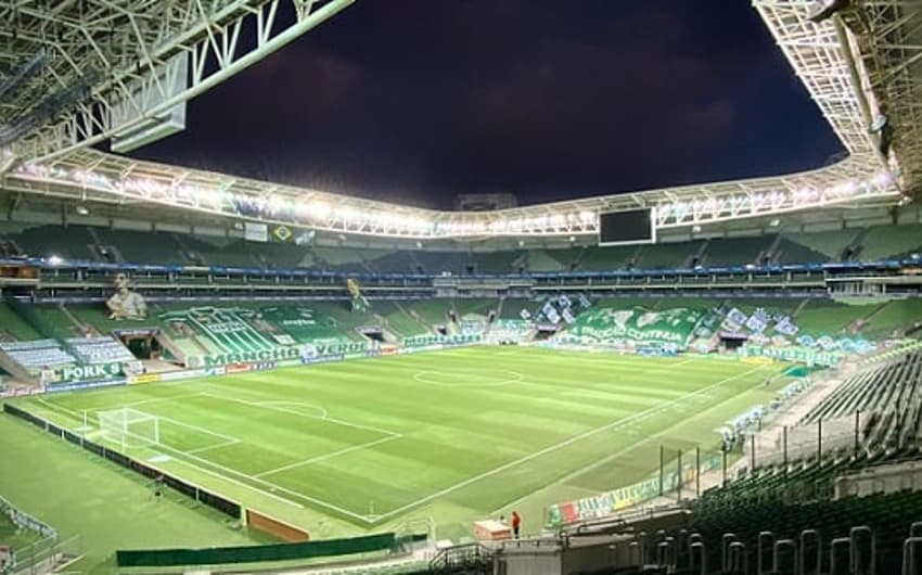 Allianz Parque - climão Palmeiras x Inter de Limeira