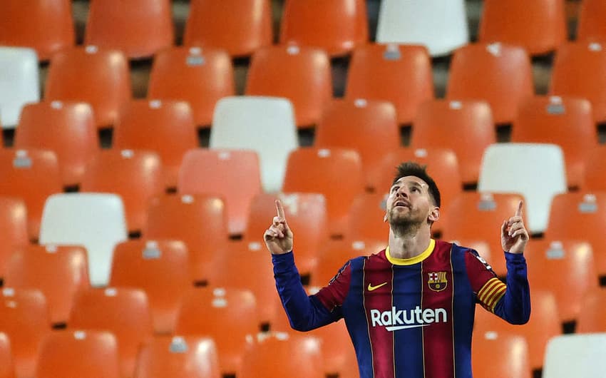 Valencia x Barcelona - Messi