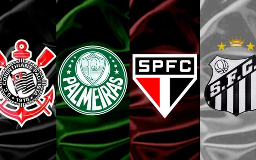 Corinthians X Palmeiras X São Paulo X Santos