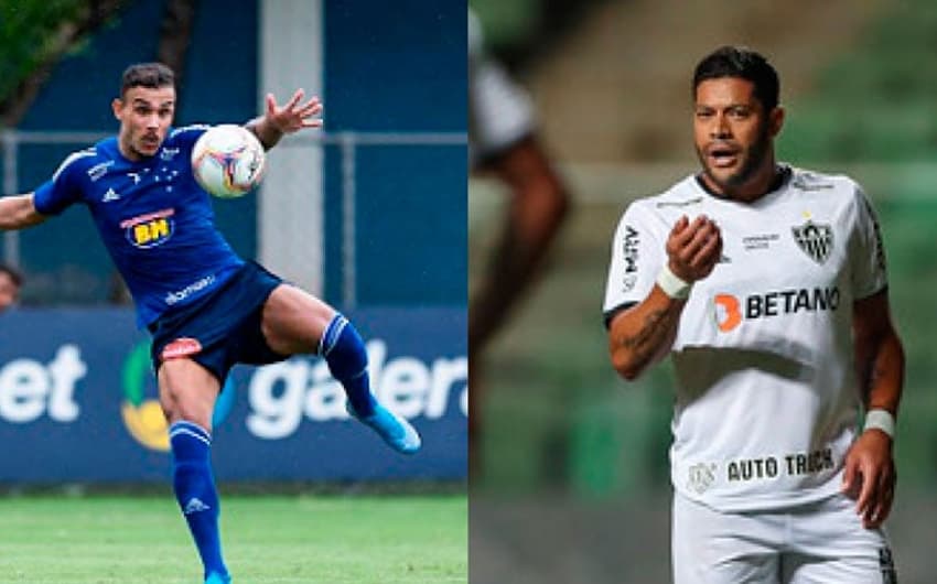 Hulk (Atlético-MG) e Pottker (Cruzeiro).
