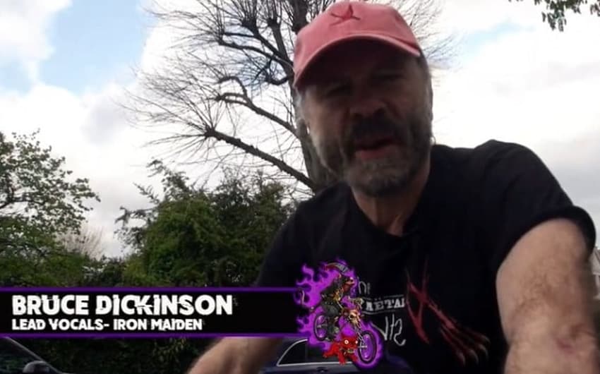 Bruce Dickinson - vocalista do Iron Maiden