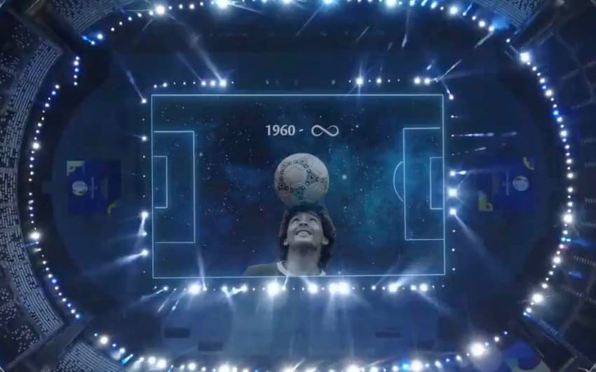 Homenagem a Maradona na Copa América