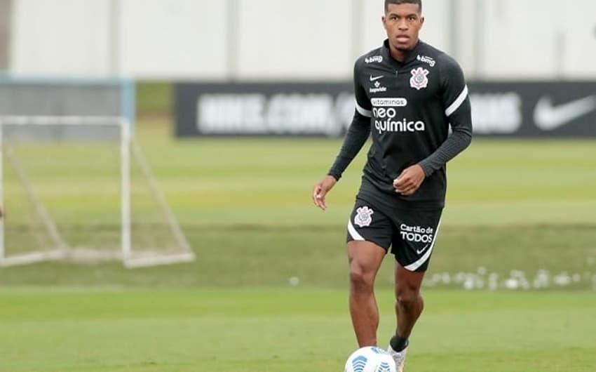 Léo Natel - Treino Corinthians