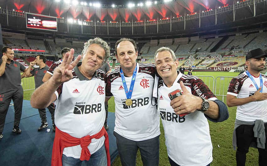 Flamengo - Gustavo Oliveira, Rogério Ceni e BAP