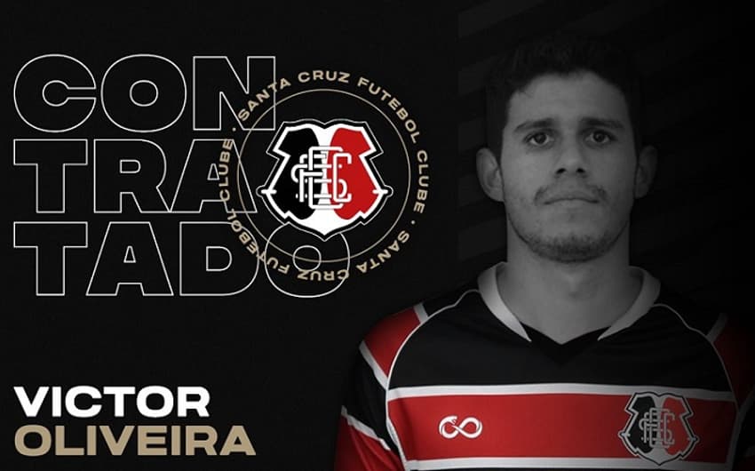 Victor Oliveira anunciado pelo Santa Cruz