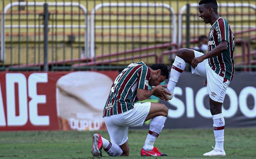 Fluminense x Athletico-PR - Fred e Cazares