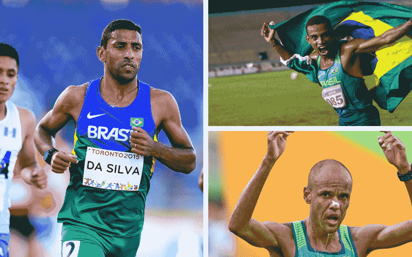 Os três maratonistas do Brasil nas Olimpíadas de Tóquio. (Fotos de Wagner Carmo:CBAt:Divulgação)