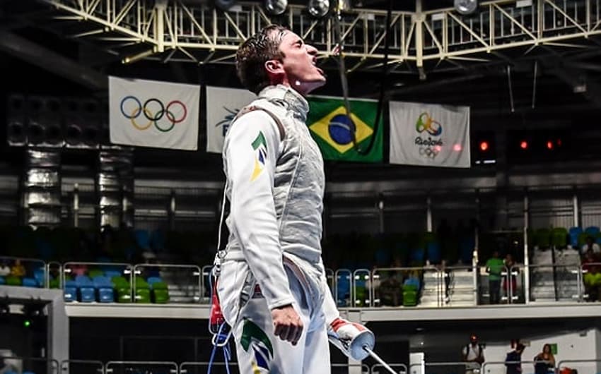 Guilherme Toldo é esperança de medalha para a esgrima brasileira (Foto: Wander Roberto/Exemplus/COB)