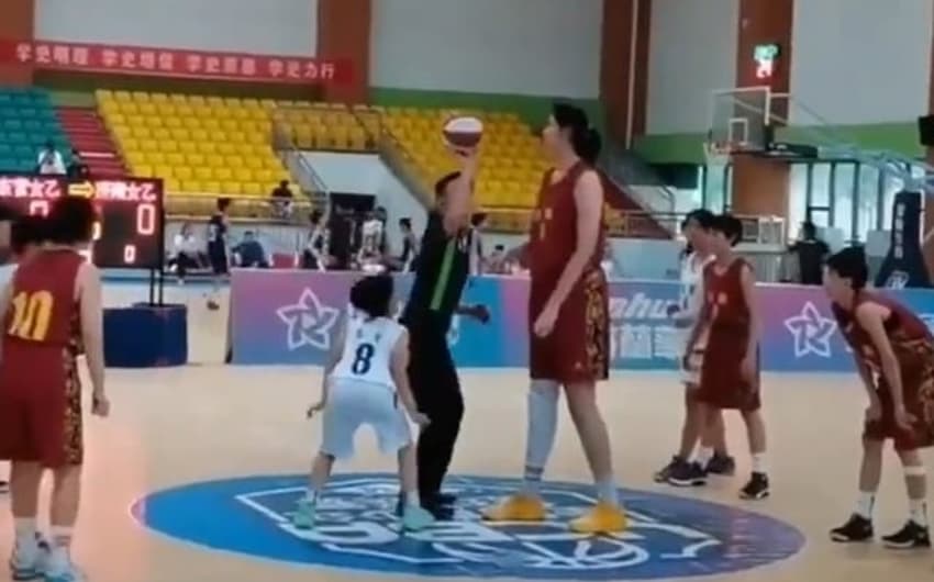 Jogadora basquete China