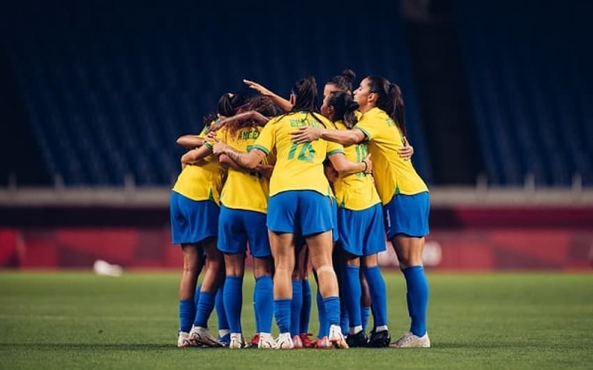 Brasil x Zâmbia - Futebol Feminino