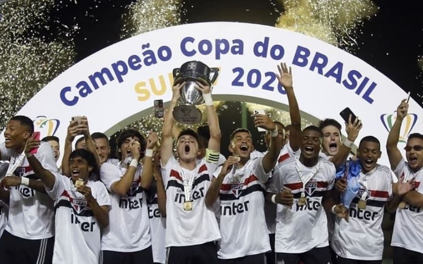 O São Paulo é o atual campeão da Copa do Brasil Sub-17