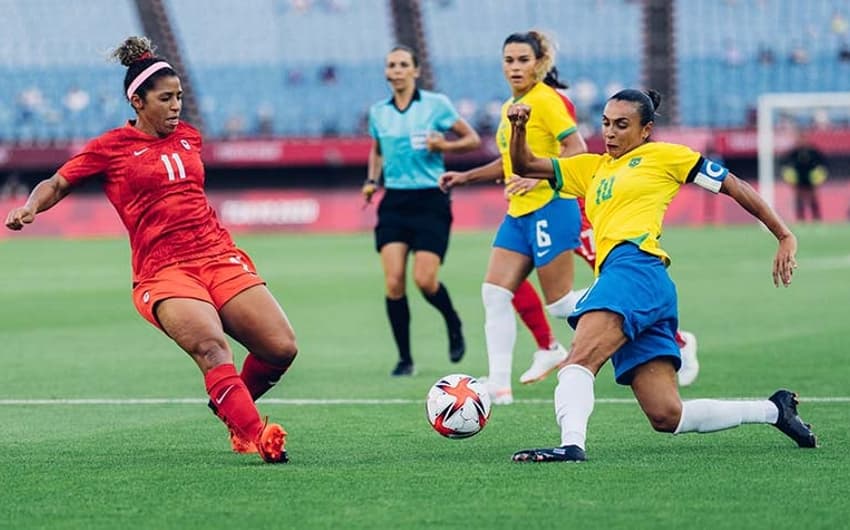 Brasil x Canada - Futebol Feminino