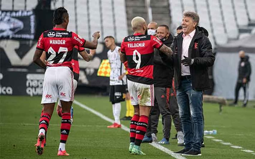 Corinthians x Flamengo - Comemoração Fla
