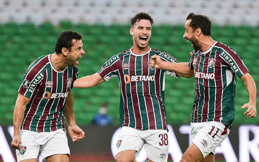 Fluminense x Cerro Porteño - Fred, Martinelli e Nene