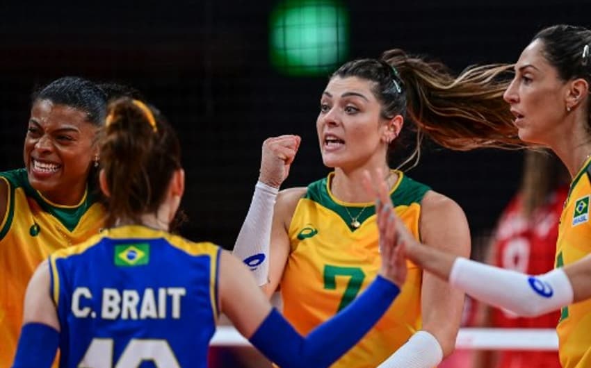 Brasil x Rússia - vôlei feminino - Olimpíada de Tóquio