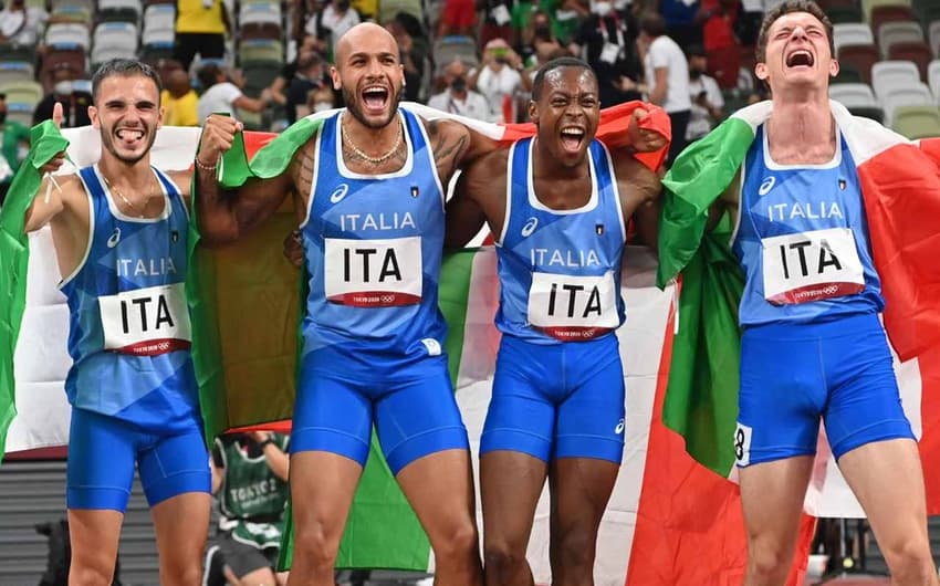 Itália - revezamento 4x100m masculino