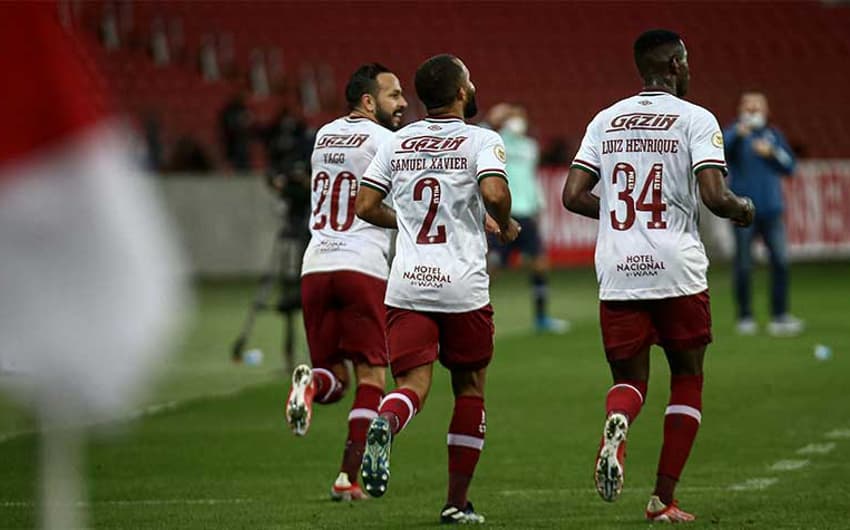 Internacional x Fluminense - Yago Felipe, Samuel Xavier e Luiz Henrique