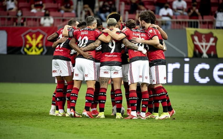 Flamengo x Olimpia - grupo do Flamengo